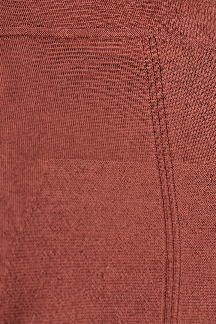 Knit Sweater Pull - Rosewood