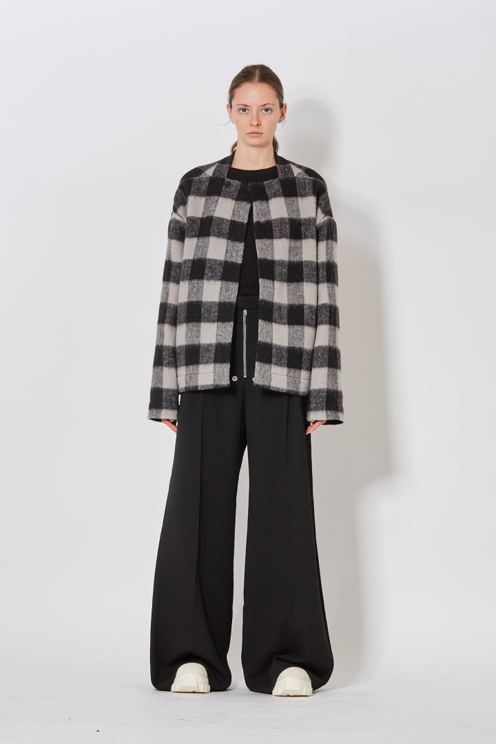 Island Jacket - Black Plaid