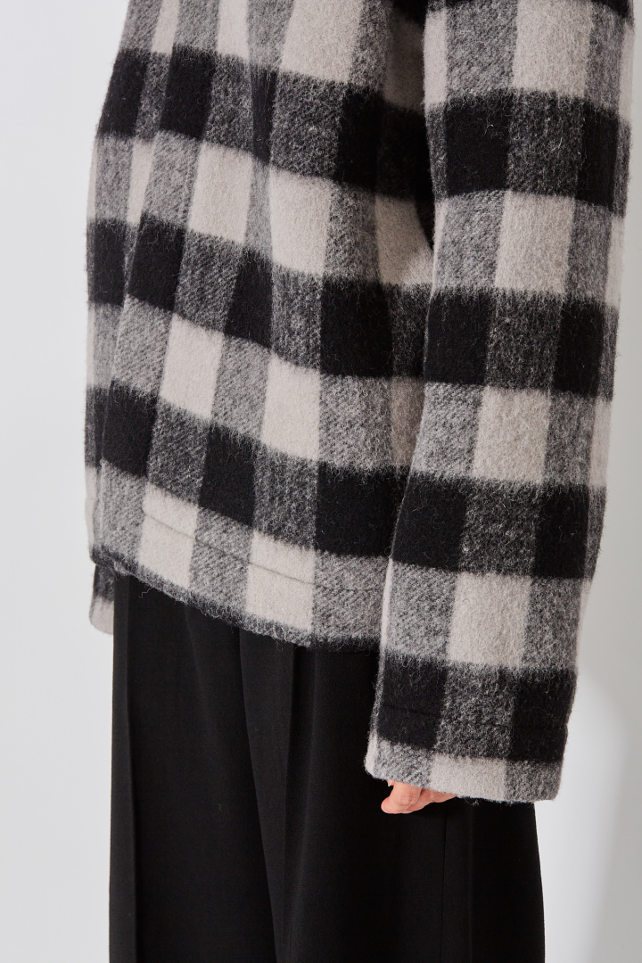 Island Jacket - Black Plaid