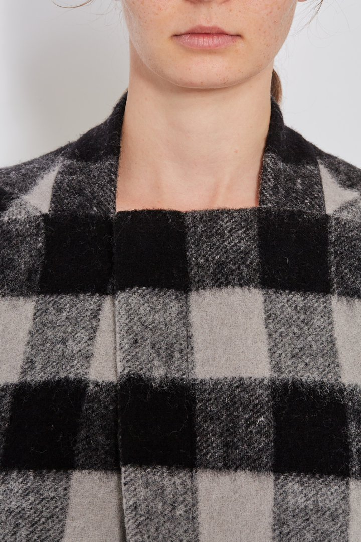 Island Jacket - Black Plaid