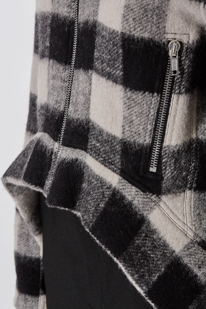 Exploder Jkt - Black Plaid