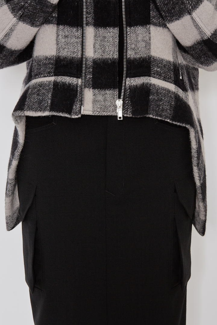 Exploder Jkt - Black Plaid