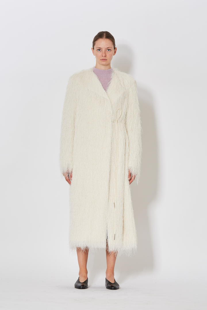 Rivla Coat - White