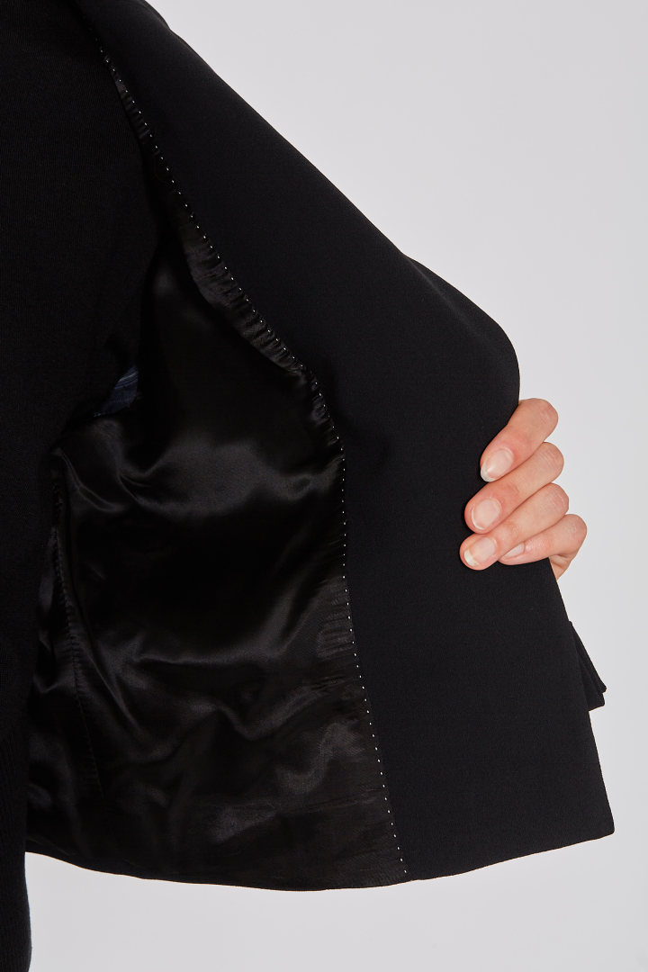 Baftan Short Jacket - Black