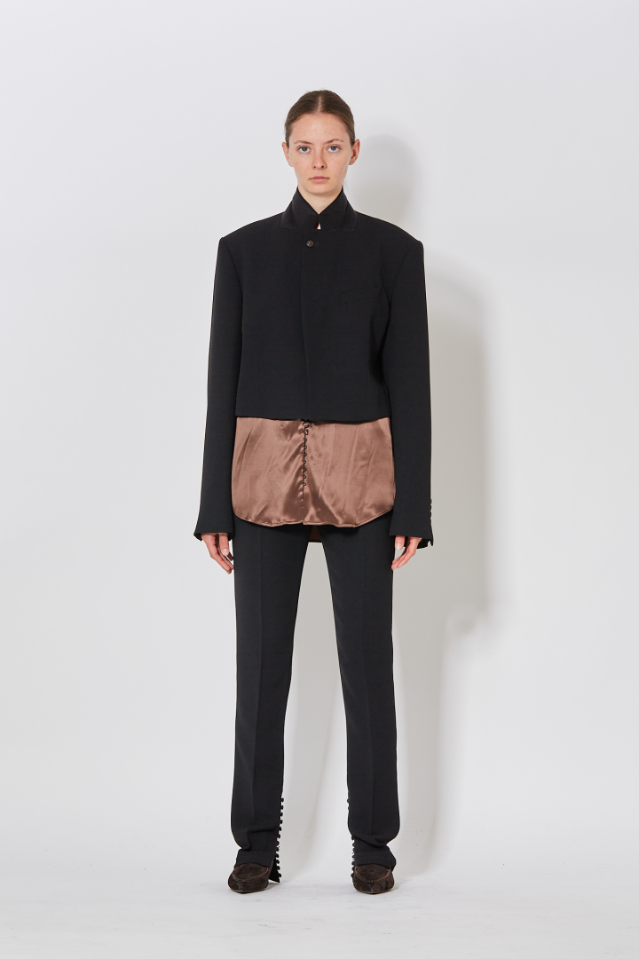 Baftan Short Jacket - Black