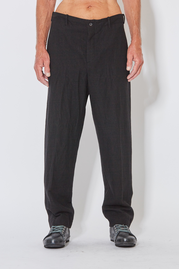 Slim Pullon Pants - Black