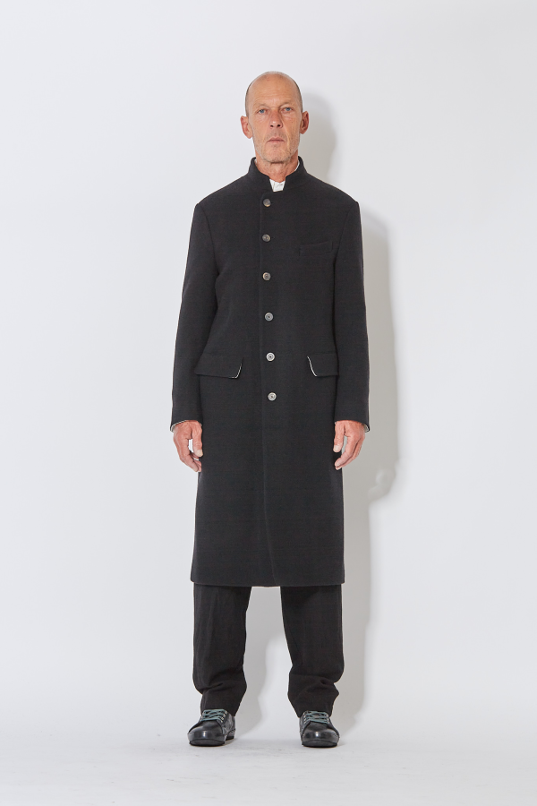 Clergy Coat - Black
