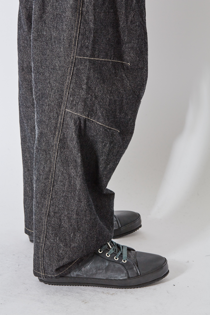 Baggy 5 Pkt Pants Skewed - Smoky Baggy 5 Pkt Pants Skewed - Smoky