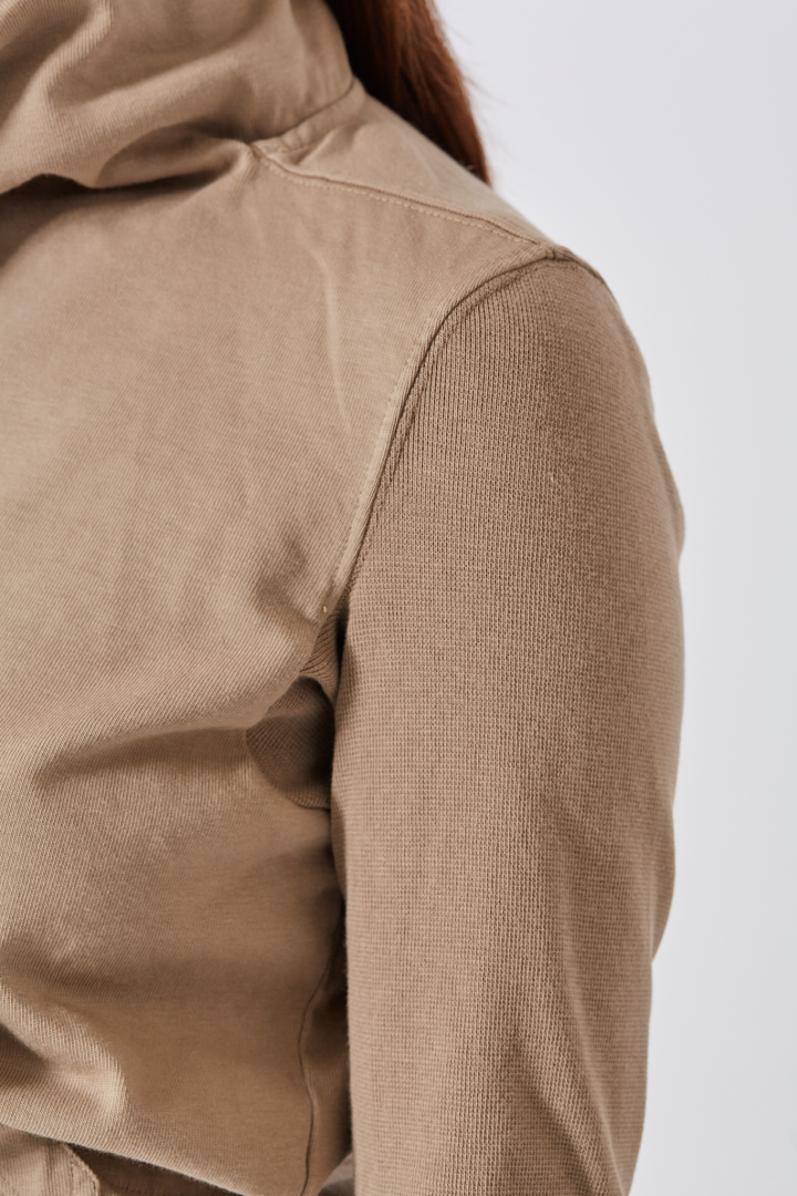 Knit T-Shirt Mountain Sweat - Dirty Pearl