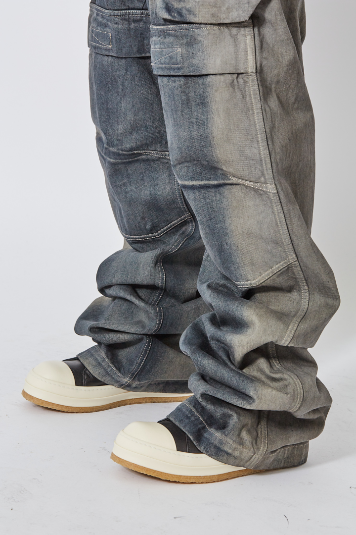 Denim Pants Stefan Cargo - Darkdust Degrade