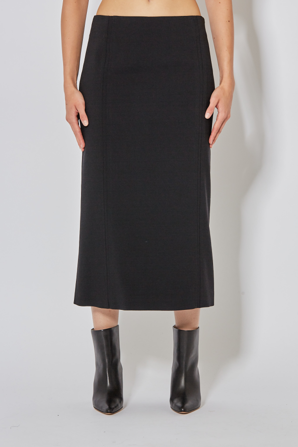 Midi Skirt - Black