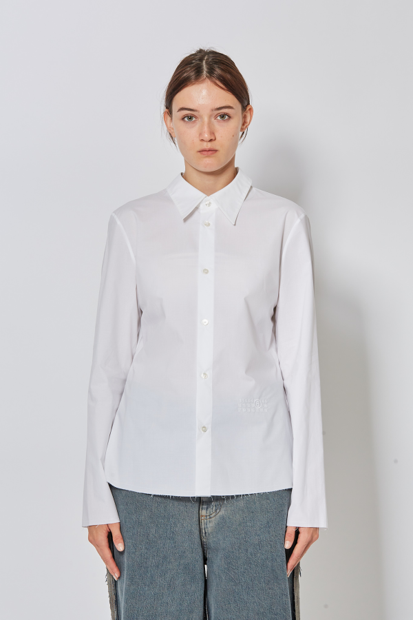Long Sleeved Shirt - White