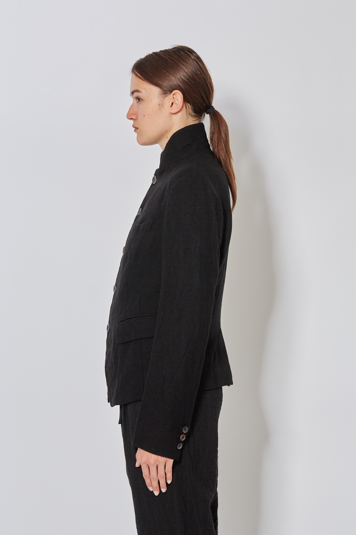 5B Cropped Jacket - Black