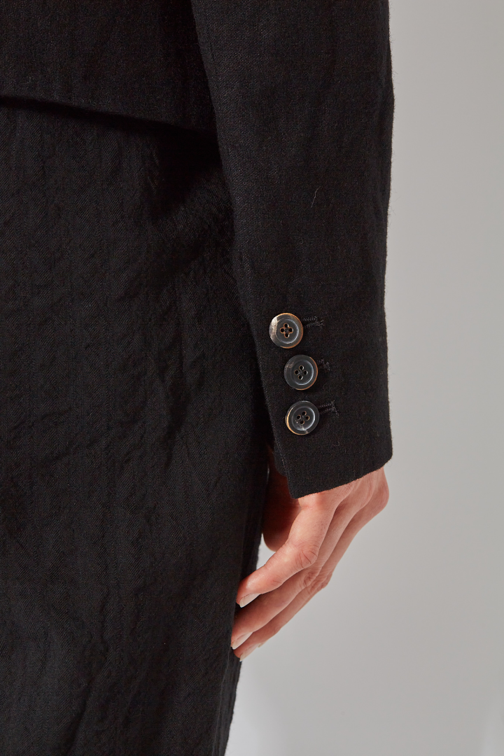 5B Cropped Jacket - Black