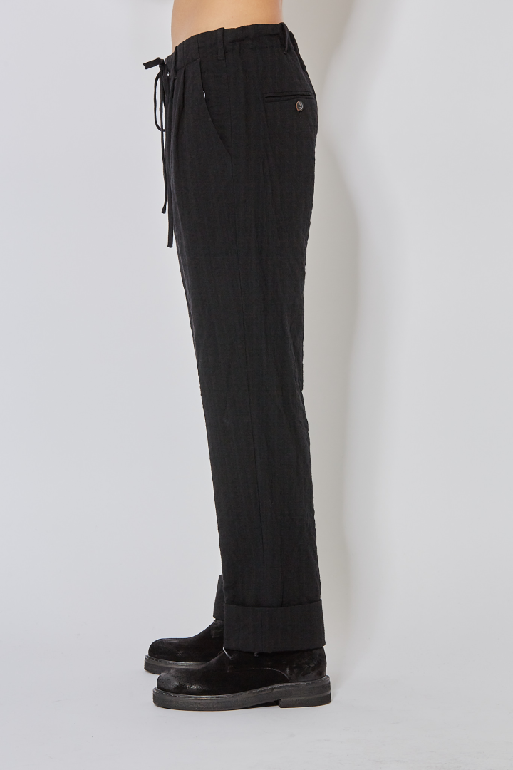 Cuffed Pants - Black