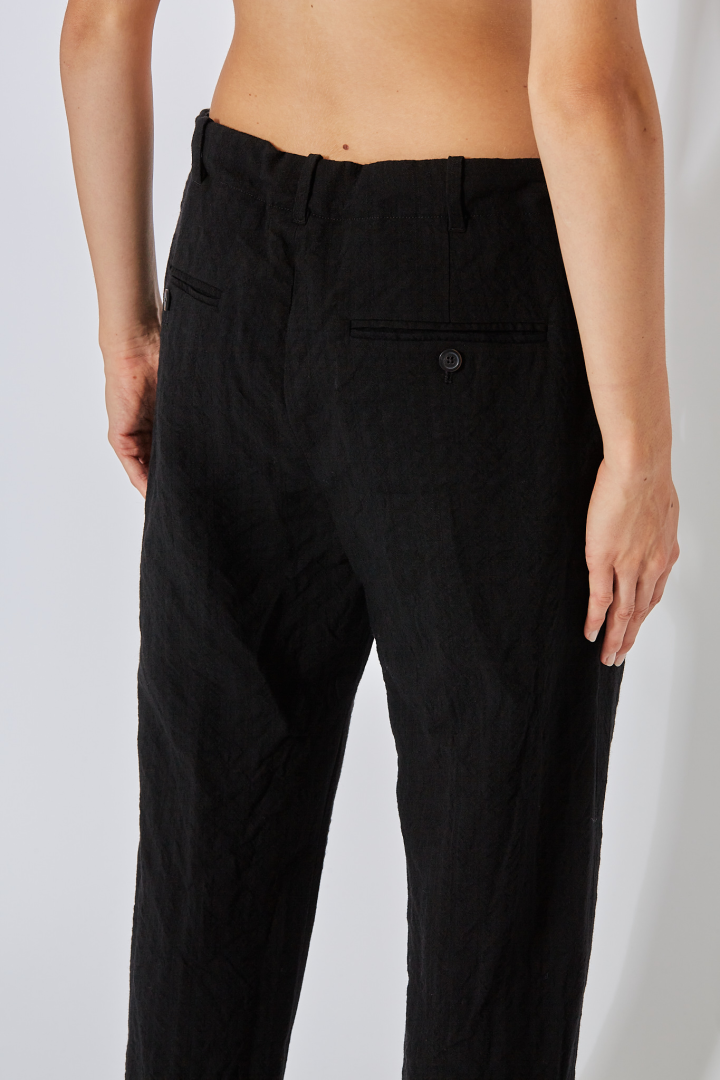 Cuffed Pants - Black