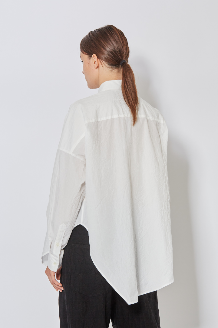 Oversized Decon Shirt - White