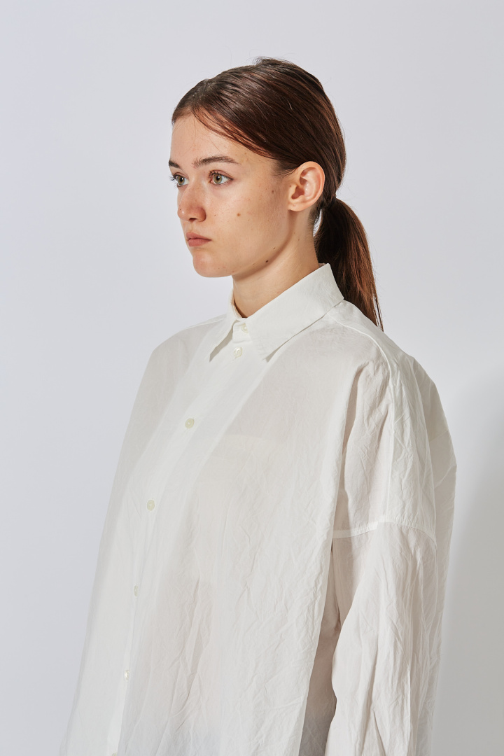 Oversized Decon Shirt - White
