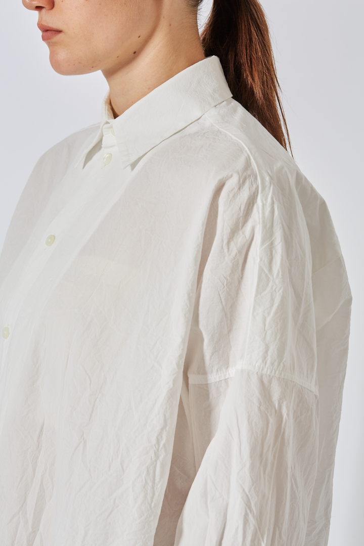 Oversized Decon Shirt - White