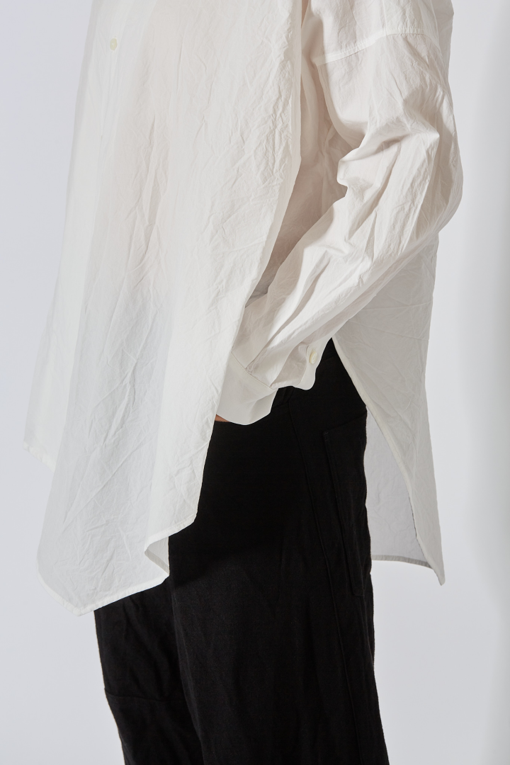 Oversized Decon Shirt - White
