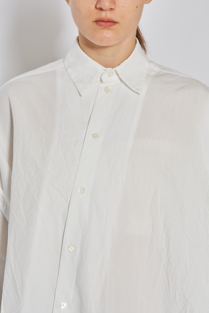 Oversized Decon Shirt - White