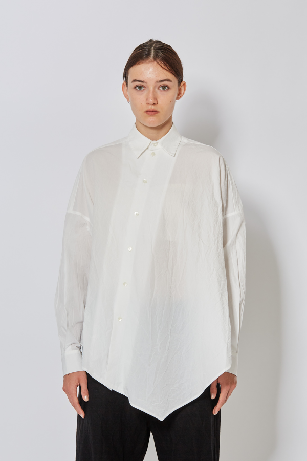 Oversized Decon Shirt - White