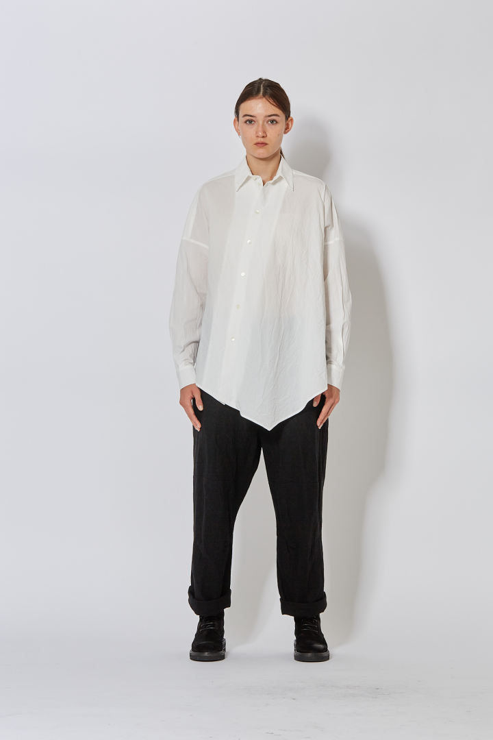 Oversized Decon Shirt - White