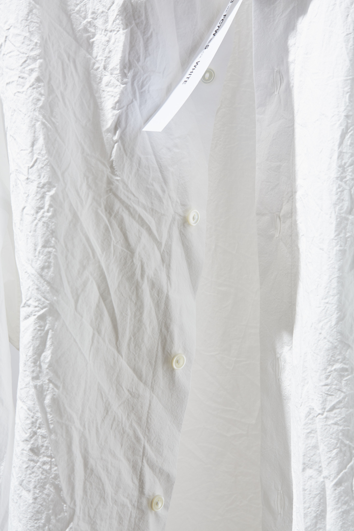 Oversized Decon Shirt - White