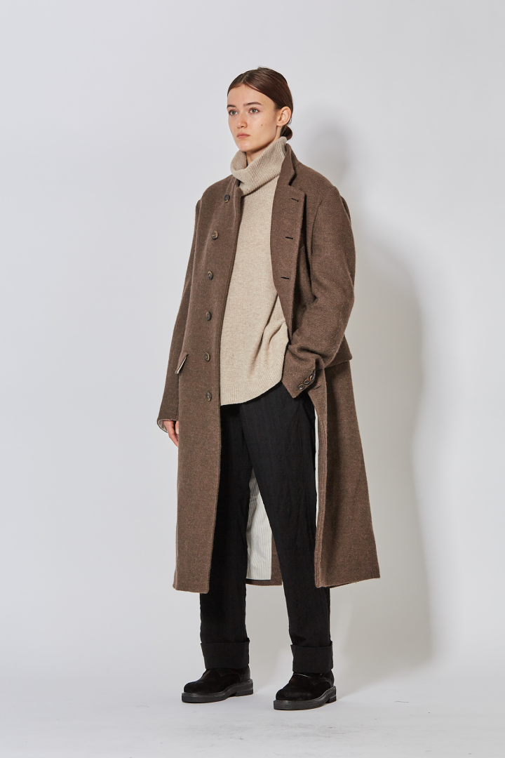 Oversized Turtle Neck Pullover - Almond Oversized Turtle Neck Pullover - Almond