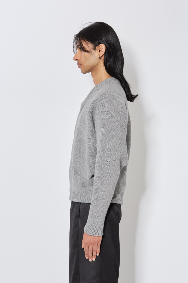 Bounce Fusion Knit Pullover - Grey