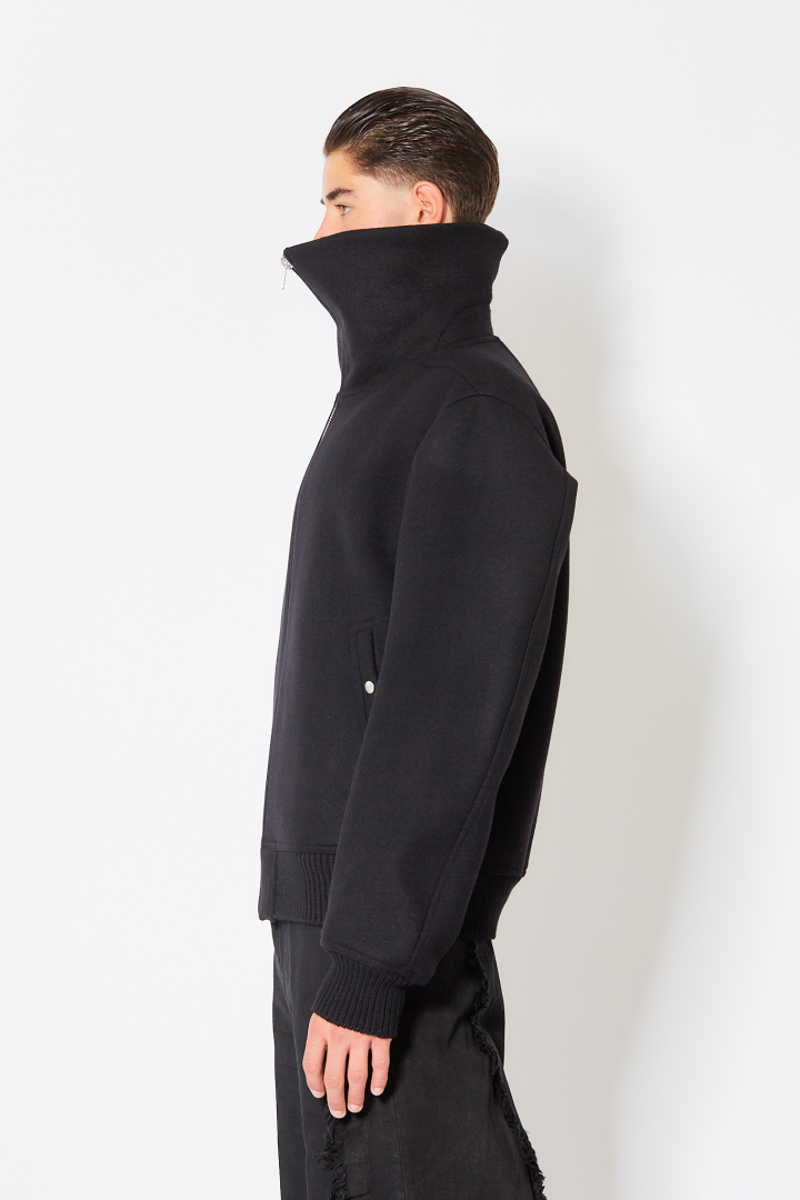 Padded Bomber Blixa Dracucollar - Black