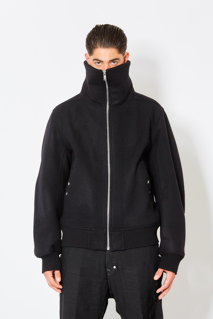 Padded Bomber Blixa Dracucollar - Black