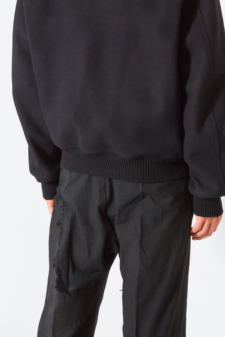 Padded Bomber Blixa Dracucollar - Black