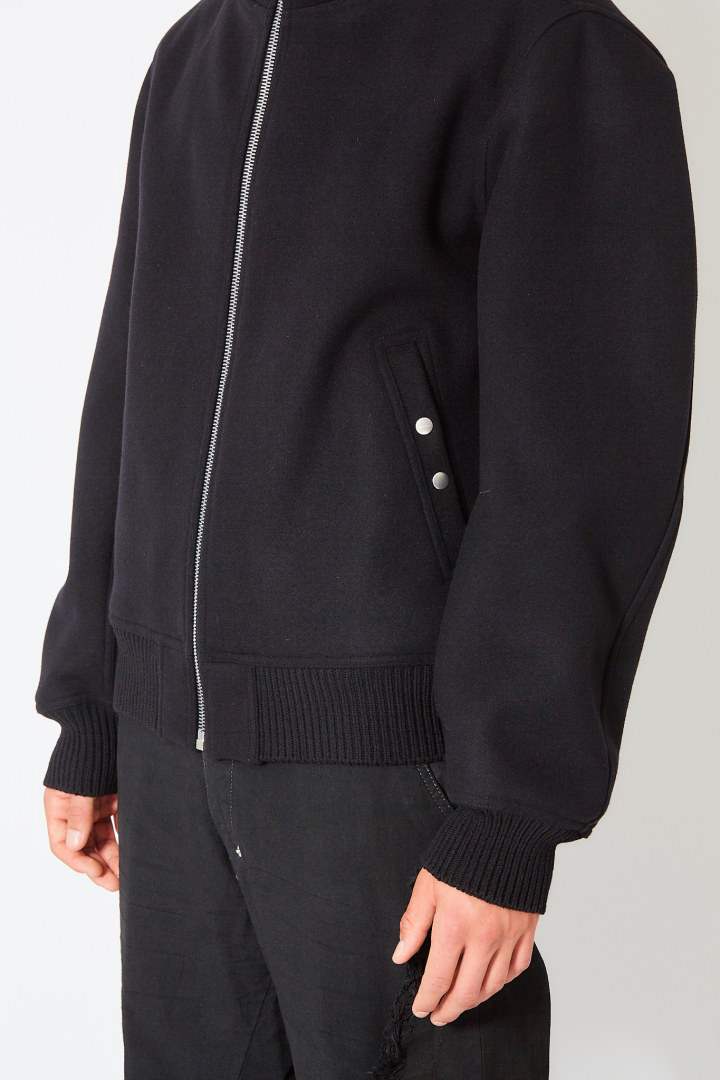 Padded Bomber Blixa Dracucollar - Black