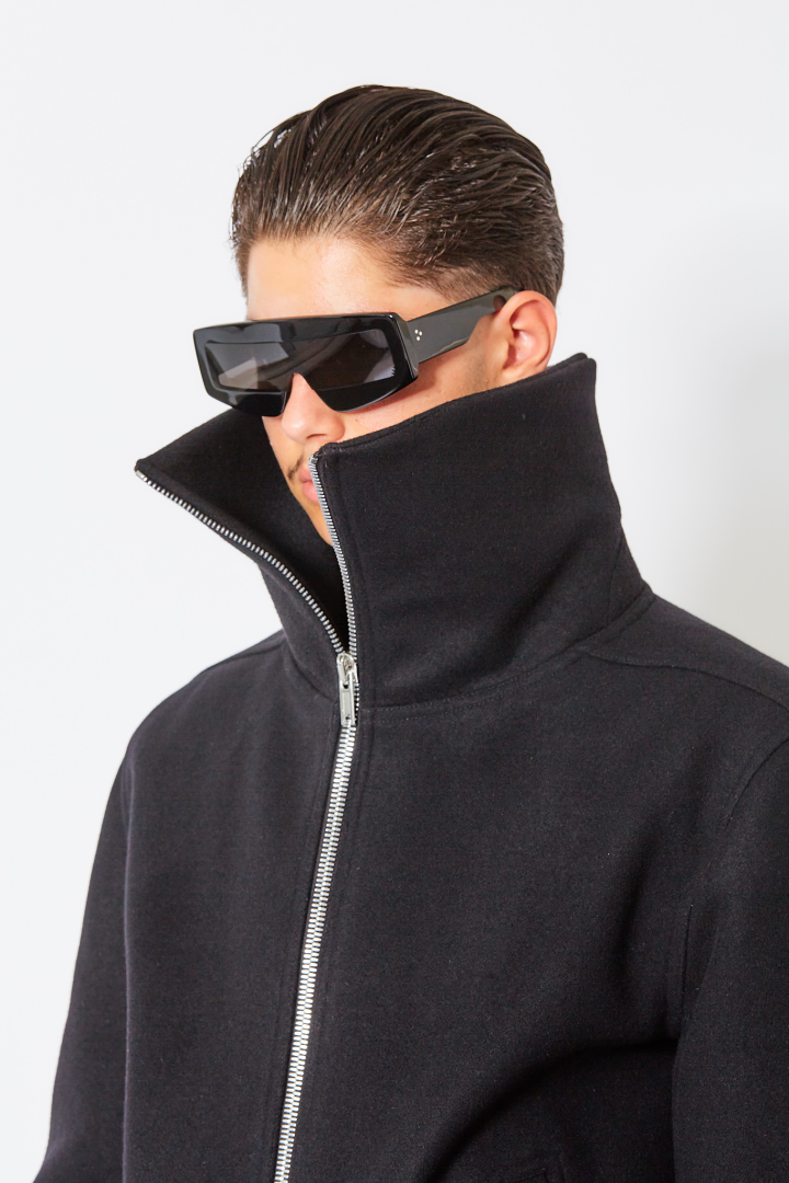 Padded Bomber Blixa Dracucollar - Black