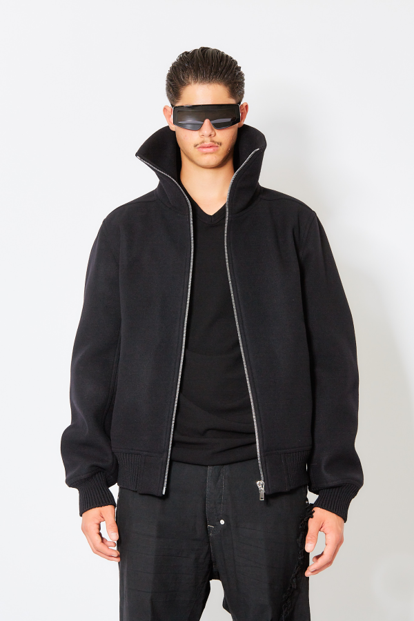 Padded Bomber Blixa Dracucollar - Black