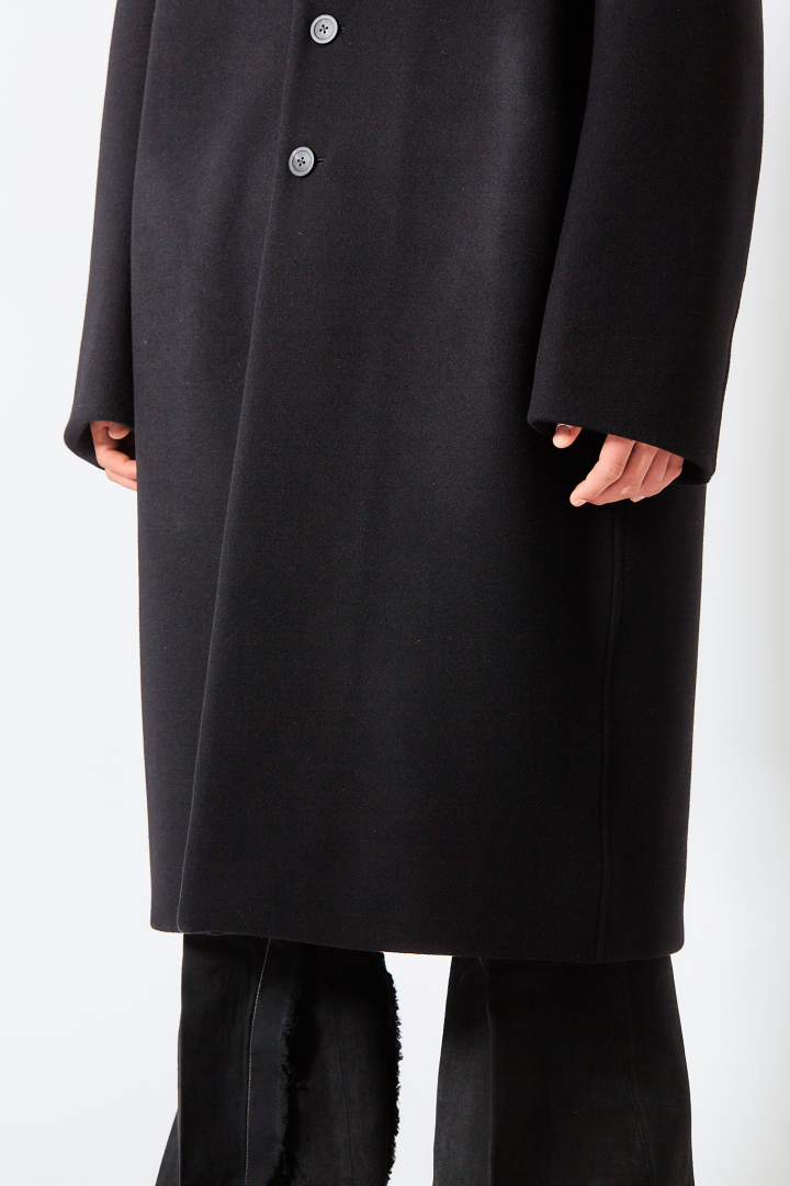Dracucollar Coat - Black