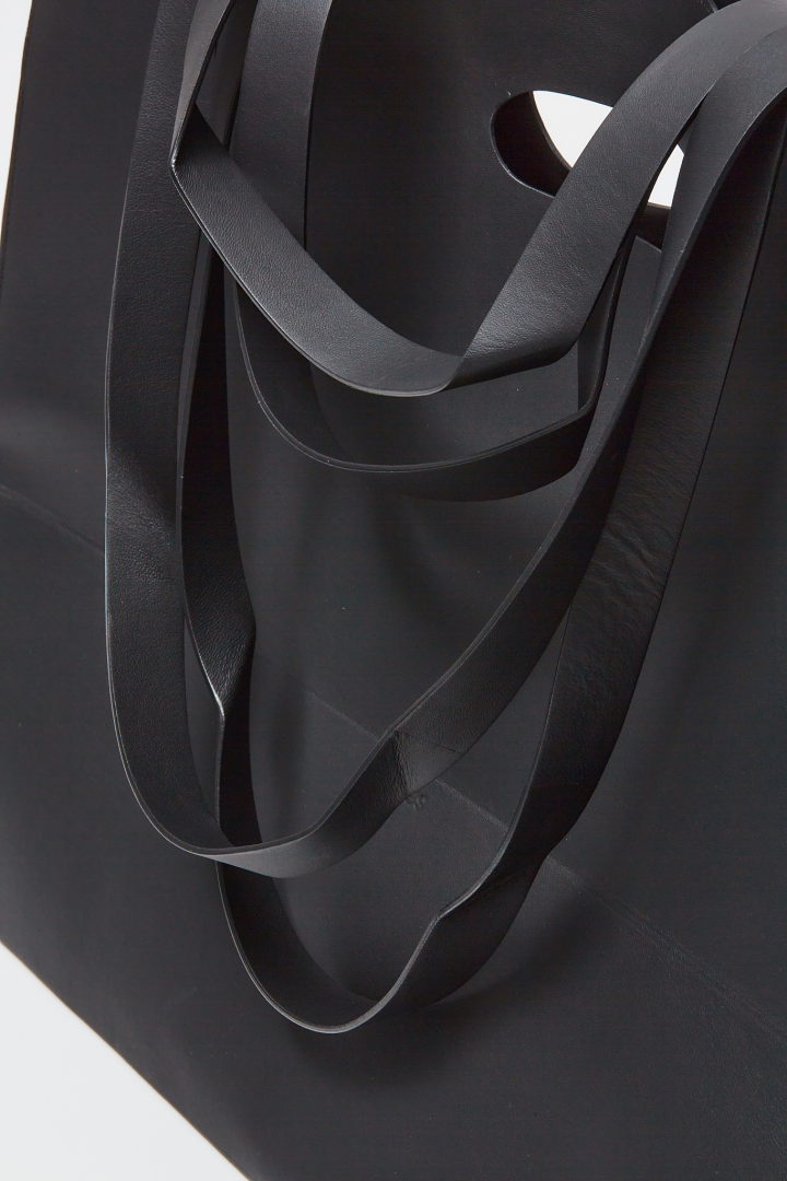 Tote Bag Big Leather - Black Tote Bag Big Leather - Black