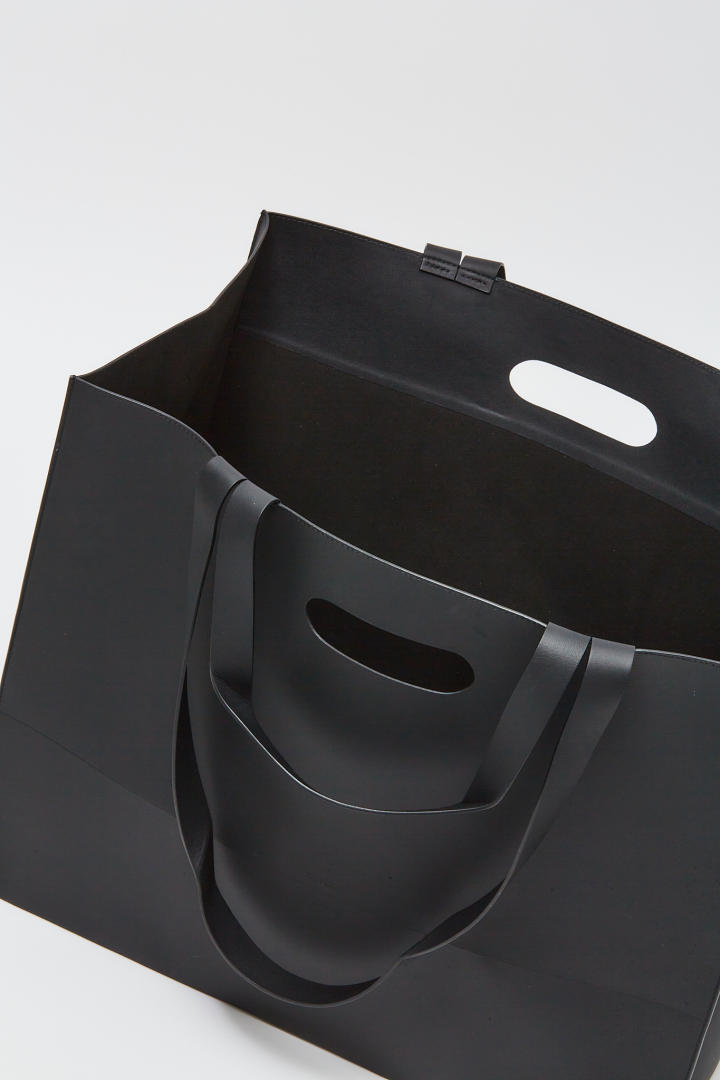 Tote Bag Big Leather - Black Tote Bag Big Leather - Black