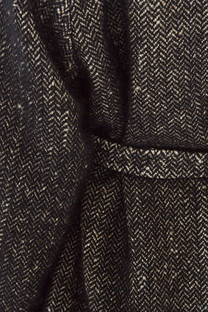 Kobina Jacket - Black/Tan