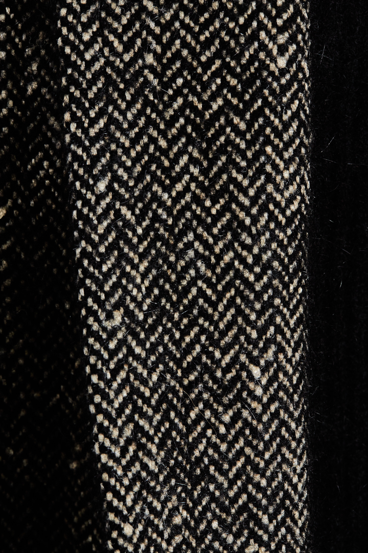 Kobina Jacket - Black/Tan