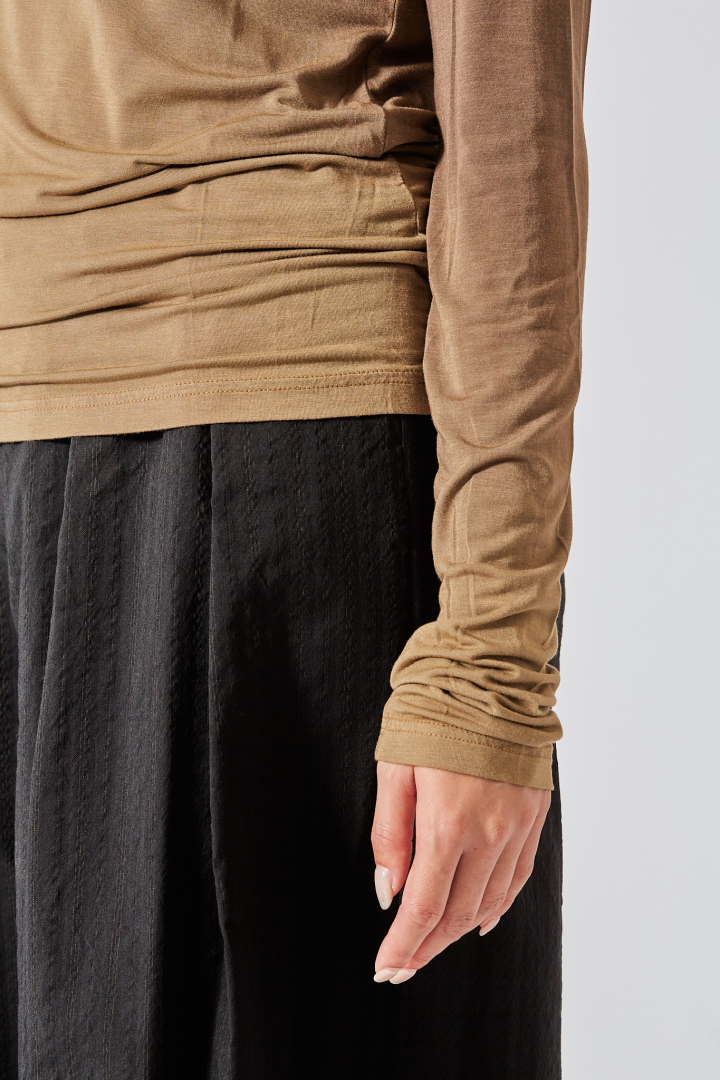 Ti Top - Olive/Brown