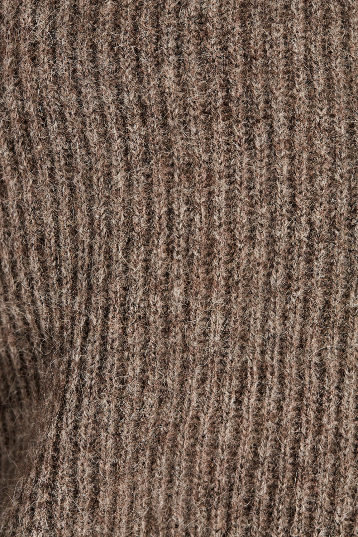 Long Slv Top - Brown