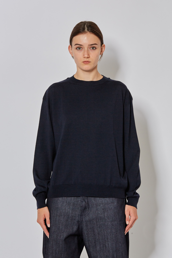 Crew Neck Pullover - Admiral