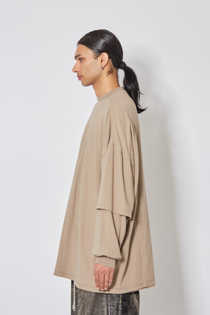 T-Shirt Tommy Hustler Sweat - Dirty Pearl