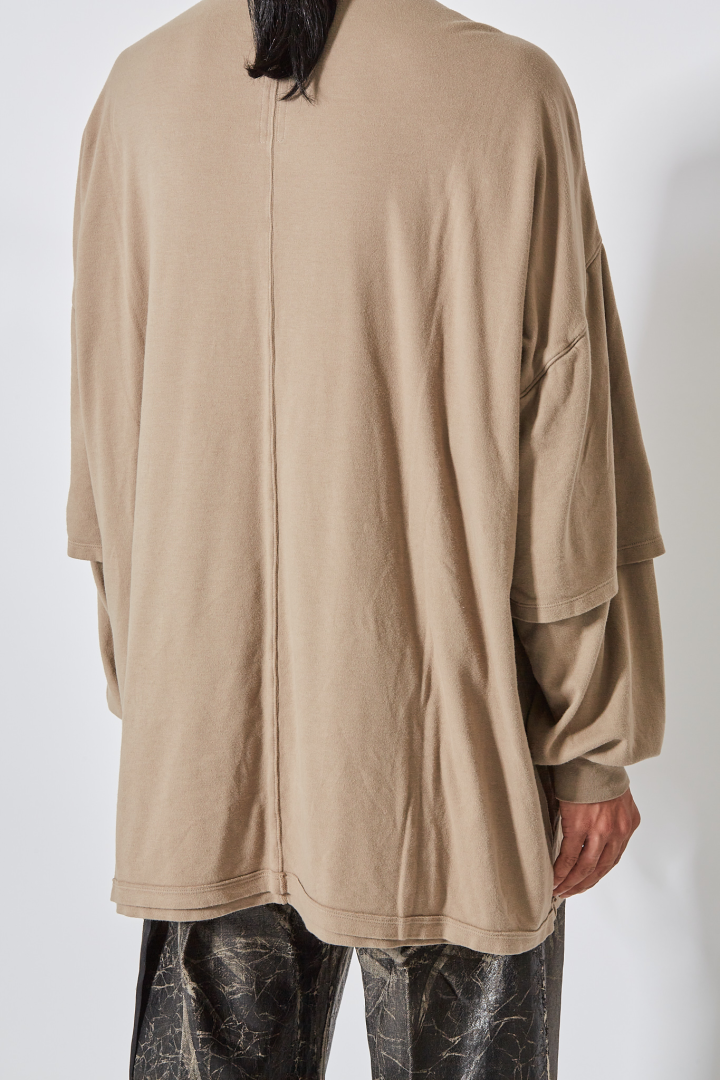 T-Shirt Tommy Hustler Sweat - Dirty Pearl