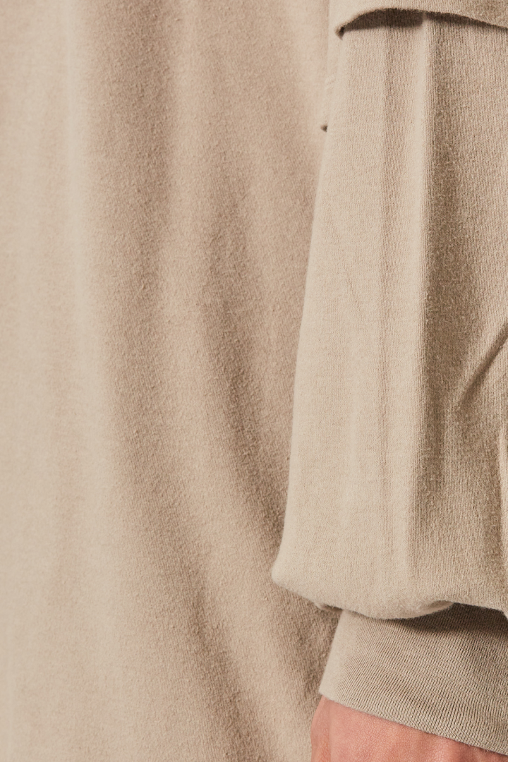 T-Shirt Tommy Hustler Sweat - Dirty Pearl