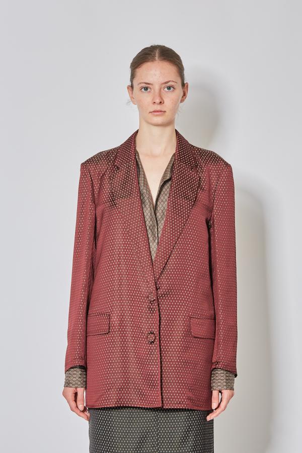 Bastis Jacket - Burgundy