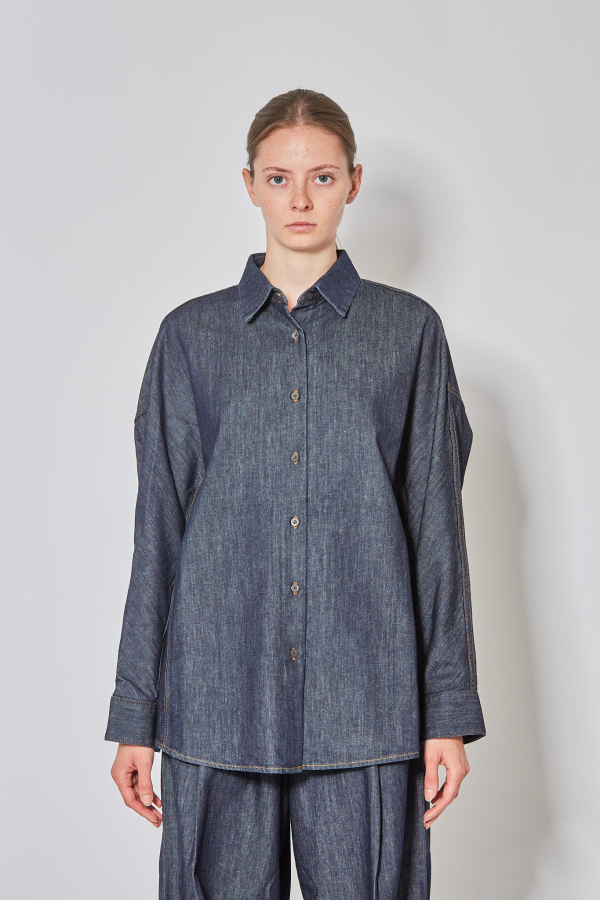 Casio Denim Shirt - Indigo