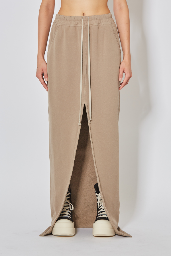 Knit Sweat Skirt Phleg Pillar - Dirty Pearl